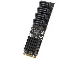 4 Port RAID SATA III 6Gbps to M.2 B+M Key Adapter, PCI-e 3.0 x2 Bandwidth, SY-ADA40172 4 Port RAID SATA III 6Gbps to M.2 B+M Key Adapter, PCI-e 3.0 x2 Bandwidth, SY-ADA40172