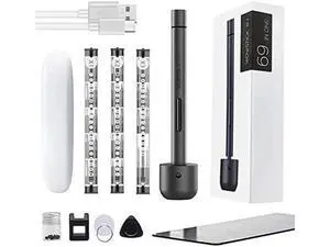 69 in 1 Wowstick 1F+ Mini Electric Screwdriver Set, Rechargeable Cordless Precision Screwdriver with 56 Magnetic Bits and LED Light for Phone Computer Laptop Toy Electronics Repair 69 in 1 Wowstick 1F+ Mini Electric Screwdriver Set, Rechargeable Cordless Precision Screwdriver with 56 Magnetic Bits and LED Light for Phone Computer Laptop Toy Electronics Repair