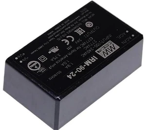 IRM-90-24 Encapsulated Power Module, 110V/220V AC to 24V DC 3.75A 90W PCB-Mount Switching Power Supply Module IRM-90-24 Encapsulated Power Module, 110V/220V AC to 24V DC 3.75A 90W PCB-Mount Switching Power Supply Module