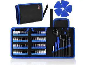 126 in 1 Precision Screwdriver Set with 111 Bits, Magnetic Driver Kit Professional Electronics Repair Tool Kit for Computer, PC, MacBook, Laptop, Tablet, iPhone, Xbox, Game Console 126 in 1 Precision Screwdriver Set with 111 Bits, Magnetic Driver Kit Professional Electronics Repair Tool Kit for Computer, PC, MacBook, Laptop, Tablet, iPhone, Xbox, Game Console