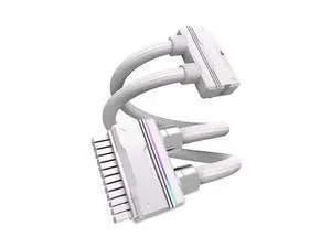 24 Pin ATX Motherboard Power Extension Cable, 90 Degree Right Angle 5V ARGB Sync PCIe Mainboard Power Cord, Carbon Fiber Braided ATX 24Pin Extension Wire for Gaming PC Case Modding white 24 Pin ATX Motherboard Power Extension Cable, 90 Degree Right Angle 5V ARGB Sync PCIe Mainboard Power Cord, Carbon Fiber Braided ATX 24Pin Extension Wire for Gaming PC Case Modding white