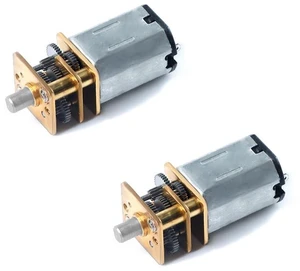 2Pcs GA12-N20 Mini Metal Gear DC Motor, 3V 15RPM Micro Geared Motor Module 2Pcs GA12-N20 Mini Metal Gear DC Motor, 3V 15RPM Micro Geared Motor Module