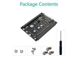 M.2/SATA to U.2 SFF-8639 Adapter, M.2 NVMe (M-Key) + M.2 SATA (B+M Key) SSD Converter with Metal Case, PCIe 3.0 x4 32Gbps Riser Card for Samsung WD Kingston ADATA Intel ZHITAI M.2 SSD M.2/SATA to U.2 SFF-8639 Adapter, M.2 NVMe (M-Key) + M.2 SATA (B+M Key) SSD Converter with Metal Case, PCIe 3.0 x4 32Gbps Riser Card for Samsung WD Kingston ADATA Intel ZHITAI M.2 SSD