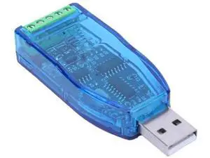 Industrial USB to RS485 Serial Converter Module, U485 Communication Adapter with TVS & ESD Surge Protection Terminal Block Connector Industrial USB to RS485 Serial Converter Module, U485 Communication Adapter with TVS & ESD Surge Protection Terminal Block Connector