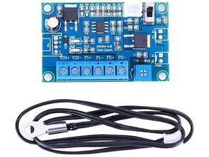 DC 12V/24V 4A Temperature Controlled PWM Fan Speed Controller with Temperature Sensor, Supports 2/3/4 Pin Case Fans DC 12V/24V 4A Temperature Controlled PWM Fan Speed Controller with Temperature Sensor, Supports 2/3/4 Pin Case Fans