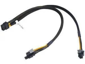 30CM 8Pin to 6Pin+8Pin Split GPU Power Cable, PN N08NH 9H6FV J30DG, GPU Splitter Power Cord Compatible with Dell PowerEdge R720 R730 R7910 Workstation Server Graphics Card Power Supply Wire 30CM 8Pin to 6Pin+8Pin Split GPU Power Cable, PN N08NH 9H6FV J30DG, GPU Splitter Power Cord Compatible with Dell PowerEdge R720 R730 R7910 Workstation Server Graphics Card Power Supply Wire