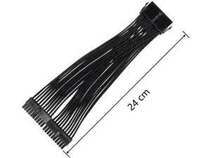 24cm ATX 20Pin PSU Splitter Cable, 18AWG 20Pin Female to Dual Male Power Extension Cord for Desktop Power Supply Expansion 24cm ATX 20Pin PSU Splitter Cable, 18AWG 20Pin Female to Dual Male Power Extension Cord for Desktop Power Supply Expansion