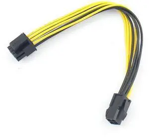2 Pack 8 Inch 4Pin to 8Pin CPU Power Conversion Cable, 20cm P4 to P8 Extension Cord 2 Pack 8 Inch 4Pin to 8Pin CPU Power Conversion Cable, 20cm P4 to P8 Extension Cord