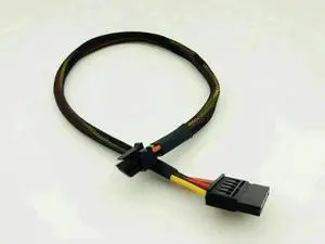 SATA to 6Pin HDD SSD Power Adapter Cable for Dell Vostro 3668 3667 3650 SATA to 6Pin HDD SSD Power Adapter Cable for Dell Vostro 3668 3667 3650