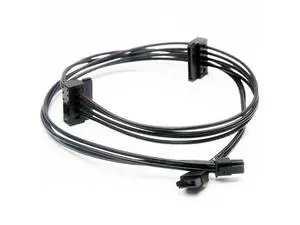 Mini 4 Pin to 2 x 15Pin SATA + 6Pin SATA Power Cable, Compatible with Lenovo M710s for Hard Drive and CD-ROM Mini 4 Pin to 2 x 15Pin SATA + 6Pin SATA Power Cable, Compatible with Lenovo M710s for Hard Drive and CD-ROM