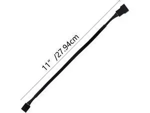 10 PCS 10 Inch 4 Pin PWM Fan Extension Cable for PC ATX Case 10 PCS 10 Inch 4 Pin PWM Fan Extension Cable for PC ATX Case