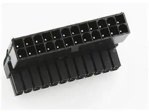 90 Degree ATX 24Pin to 24Pin Motherboard Power Adapter Connector, Mainboard 24-Pin Angled Power Plug for Modular PSU Cable, Compatible with All ATX Standard Power Supplies & Motherboards 90 Degree ATX 24Pin to 24Pin Motherboard Power Adapter Connector, Mainboard 24-Pin Angled Power Plug for Modular PSU Cable, Compatible with All ATX Standard Power Supplies & Motherboards