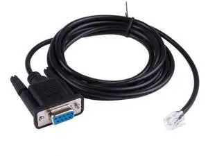DB9 to RJ22 RS232 Serial Adapter Cable, TLS2200 PC to Printer Communication Cable DB9 to RJ22 RS232 Serial Adapter Cable, TLS2200 PC to Printer Communication Cable