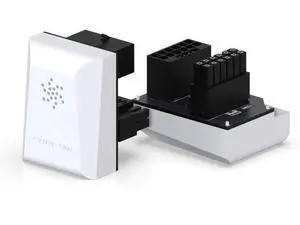 White 180° Reversed PCIe 5.0 12VHPWR GPU Power Adapter, 12+4 Pin Angled Power Bridge for RTX 4090/4080/4070 Ti RTX 40 Series Graphics Cards White 180° Reversed PCIe 5.0 12VHPWR GPU Power Adapter, 12+4 Pin Angled Power Bridge for RTX 4090/4080/4070 Ti RTX 40 Series Graphics Cards