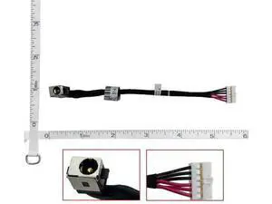 Laptop DC Power Jack Cable Compatible with ASUS N551, N551J, N551JB, N551JM, N551JK, N551ZU, N551V, G58, G58J, G58V, GL551J, GL551JM Laptop DC Power Jack Cable Compatible with ASUS N551, N551J, N551JB, N551JM, N551JK, N551ZU, N551V, G58, G58J, G58V, GL551J, GL551JM