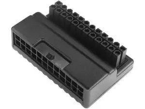 90 Degree ATX 24Pin Power Adapter Board, 24Pin Male to Female Right Angle PSU Port Connector for Desktop Motherboard 90 Degree ATX 24Pin Power Adapter Board, 24Pin Male to Female Right Angle PSU Port Connector for Desktop Motherboard