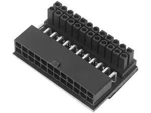90 Degree Angled ATX 24Pin Female to Male Motherboard Power Adapter, Heavy-Duty Rugged Design for Desktop Mainboard 90 Degree Angled ATX 24Pin Female to Male Motherboard Power Adapter, Heavy-Duty Rugged Design for Desktop Mainboard