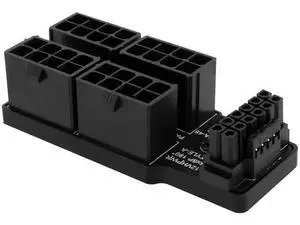 180° Angled 12VHPWR 16Pin to 4×8Pin GPU Power Adapter, PCIe 5.0 ATX 3.0 600W Type B Connector for RTX 4090 / 3090Ti 180° Angled 12VHPWR 16Pin to 4×8Pin GPU Power Adapter, PCIe 5.0 ATX 3.0 600W Type B Connector for RTX 4090 / 3090Ti