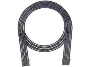 PCIe 5.0 12VHPWR 16Pin(12+4) Black Sleeved Male to Male Modular PSU Cable, 16AWG for RTX 3090Ti 4080 4090 GPUs PCIe 5.0 12VHPWR 16Pin(12+4) Black Sleeved Male to Male Modular PSU Cable, 16AWG for RTX 3090Ti 4080 4090 GPUs