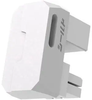 1 Pack White Shield Series Aluminum 180° U-Turn 8-Pin PCIe GPU Angled Power Adapter for Standard Graphics Cards 1 Pack White Shield Series Aluminum 180° U-Turn 8-Pin PCIe GPU Angled Power Adapter for Standard Graphics Cards