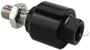 1pcs Fisheye Joint Female Piston Rod End Ball Head Floating Joint Male Thread Universal Pneumatic Cylinder Mounting Knuckle Bearing(M10x1.25 Floating) 1pcs Fisheye Joint Female Piston Rod End Ball Head Floating Joint Male Thread Universal Pneumatic Cylinder Mounting Knuckle Bearing(M10x1.25 Floating)