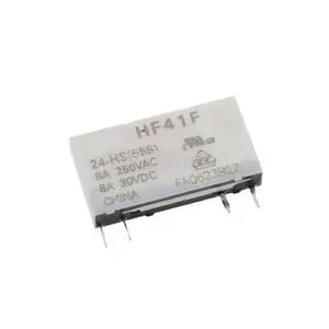 1PCS Relay HF41F-5-ZS 5V HF41F-12-ZS 12V HF41F-24-ZS 24V HF41F-24-HS(555) 5VAC 5Pin Power Relay HF41F 41F-1Z-C2-1(Short Black) 1PCS Relay HF41F-5-ZS 5V HF41F-12-ZS 12V HF41F-24-ZS 24V HF41F-24-HS(555) 5VAC 5Pin Power Relay HF41F 41F-1Z-C2-1(Short Black)