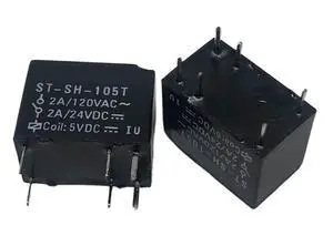 1pcs ST-SH-105D ; ST-SH-105T ; ST-SH-112L ; (23F-5V/12V) Relay 6pins(ST-SH-105T 5V) 1pcs ST-SH-105D ; ST-SH-105T ; ST-SH-112L ; (23F-5V/12V) Relay 6pins(ST-SH-105T 5V)