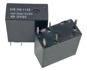 1pcs GIN-SH-112D (KAC-Coil:12V-25A) Relay 5pins 1pcs GIN-SH-112D (KAC-Coil:12V-25A) Relay 5pins