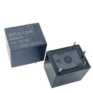 1pcs ZDCH-12HS (T78A-12V-20A) Relay 4pins 1pcs ZDCH-12HS (T78A-12V-20A) Relay 4pins