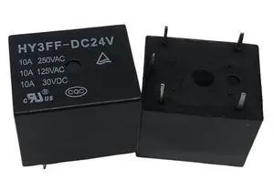 1pcs YH3FF-DC24V (T73-1C-24V-10A) Relay 5pins 1pcs YH3FF-DC24V (T73-1C-24V-10A) Relay 5pins