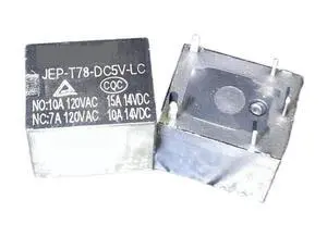 1pcs JEP-T78-DC5V-LC (T78-1C-5V) Relay 5pins 1pcs JEP-T78-DC5V-LC (T78-1C-5V) Relay 5pins
