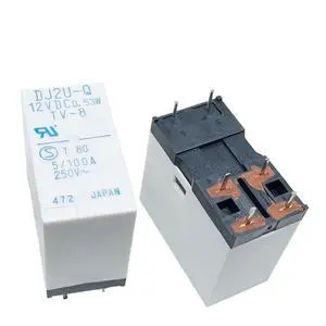 1pcs DJ2U-Q 12VC 0.53W TV-8 Relay 6pins 1pcs DJ2U-Q 12VC 0.53W TV-8 Relay 6pins