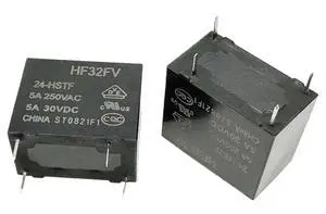 1pcs HF32FV 24-HSTF (32F-1A-Coil:24V-10A) Relay 4pins 1pcs HF32FV 24-HSTF (32F-1A-Coil:24V-10A) Relay 4pins