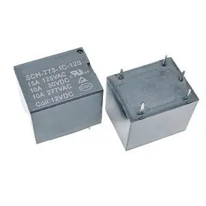1pcs SCH-T73-1C-12S (T73C-12V-10A) Relay 5pins 1pcs SCH-T73-1C-12S (T73C-12V-10A) Relay 5pins