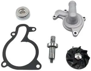 Motorcycle Water Pump Repair Kit Seals Gasket Shafts O-Ring Set for NC450 ZS194MQ-2 Engine Parts(No.2 Set) Motorcycle Water Pump Repair Kit Seals Gasket Shafts O-Ring Set for NC450 ZS194MQ-2 Engine Parts(No.2 Set)