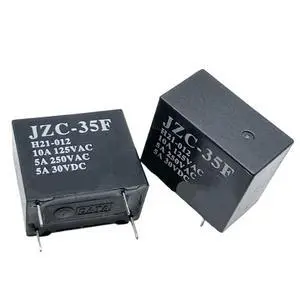 1pcs JZC-35F H21-012 (32F-1A-12V-5A) Relay 4pins 1pcs JZC-35F H21-012 (32F-1A-12V-5A) Relay 4pins