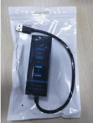 USB HUB 3.0 1-to-4 Port Expansion Dock, USB Hub, Expander of 4 USB Pearlescent bag packaging 0.3 meters black USB HUB 3.0 1-to-4 Port Expansion Dock, USB Hub, Expander of 4 USB Pearlescent bag packaging 0.3 meters black