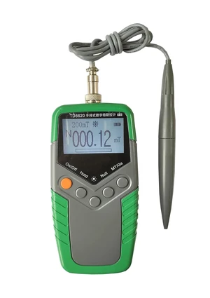 Handheld Gauss/Tesla Meter - High Precision 0-2400mT (24000Gs) Magnetic Field Tester with Probe, 4-Digit LCD & One-Touch Conversion for Industrial, Motors, Speakers & Permanent Magnets Handheld Gauss/Tesla Meter - High Precision 0-2400mT (24000Gs) Magnetic Field Tester with Probe, 4-Digit LCD & One-Touch Conversion for Industrial, Motors, Speakers & Permanent Magnets