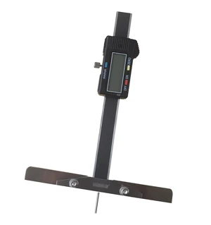 Digital Depth Caliper with Detachable Wide Jaw Bridge - 0-6"/150mm Stainless Steel Depth Gauge, 0.001" Precision, Extra-Large LCD Screen for Professionals, Machining & DIY Measurements Digital Depth Caliper with Detachable Wide Jaw Bridge - 0-6"/150mm Stainless Steel Depth Gauge, 0.001" Precision, Extra-Large LCD Screen for Professionals, Machining & DIY Measurements