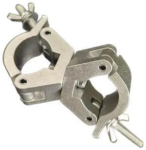 Stage Light Circular O Clamp 150 Kg Load Capacity Aluminum Truss For 18-21mm Tubing Stage Light Circular O Clamp 150 Kg Load Capacity Aluminum Truss For 18-21mm Tubing