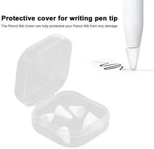 8Pcs Pen Nib Cover Stylus Anti-Slip Silicone Protector Case Mute Writing Function Compatible with Pencil 1 2 8Pcs Pen Nib Cover Stylus Anti-Slip Silicone Protector Case Mute Writing Function Compatible with Pencil 1 2