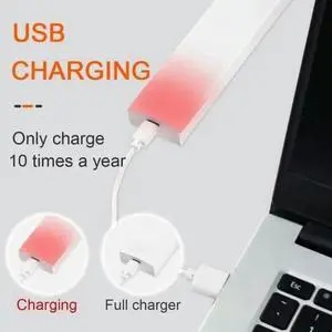 LED Motion Sensor Night Light, 30Cm, 3-Color Dimming, USB Rechargeable, Minimalist Design For Home Use LED Motion Sensor Night Light, 30Cm, 3-Color Dimming, USB Rechargeable, Minimalist Design For Home Use