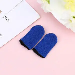 10Pcs Gaming Finger Sleeves for Phone Touchscreen Anti-Slip Sweat-Wicking Fast-Dry Conductive Fabric Thumb Cover Smooth Tactile 10Pcs Gaming Finger Sleeves for Phone Touchscreen Anti-Slip Sweat-Wicking Fast-Dry Conductive Fabric Thumb Cover Smooth Tactile