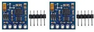 2X GY-271 HMC5883L Three 3 Triple Magnetic Field Compass Magnetometer Sensor Module For IIC Board 3V-5V 2X GY-271 HMC5883L Three 3 Triple Magnetic Field Compass Magnetometer Sensor Module For IIC Board 3V-5V