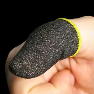 10Pcs Mobile Game Finger Sleeves Anti-Sweat Breathable Light Game Controller Thumb Sleeve Increase Friction Touch Screen Gaming 10Pcs Mobile Game Finger Sleeves Anti-Sweat Breathable Light Game Controller Thumb Sleeve Increase Friction Touch Screen Gaming
