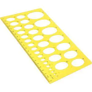 Professional Drawing Template Ellipse Ruler Transparent Plastic Geometric Measuring Tool for Architecture Technical Drawing Professional Drawing Template Ellipse Ruler Transparent Plastic Geometric Measuring Tool for Architecture Technical Drawing