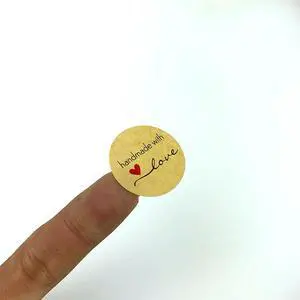 500Pcs Premium Kraft Paper Stickers Gift el Decals Simple Letter Design Easy Peel Stick Remove No Residue for DIY Craft Party 500Pcs Premium Kraft Paper Stickers Gift el Decals Simple Letter Design Easy Peel Stick Remove No Residue for DIY Craft Party