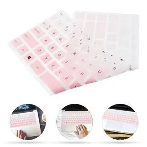 2Pcs Premium Silicone Laptop Keyboard Cover 14 Inches Fit 14Q-Cs0001tx Dustproof Waterproof Washable Breathable Keyboard 2Pcs Premium Silicone Laptop Keyboard Cover 14 Inches Fit 14Q-Cs0001tx Dustproof Waterproof Washable Breathable Keyboard
