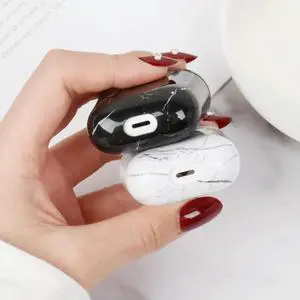 Earphone Protector Pc Marbling Hard Protective Cover for Scratch Proof Plastic Case Gift Headset Earphone Protector Pc Marbling Hard Protective Cover for Scratch Proof Plastic Case Gift Headset