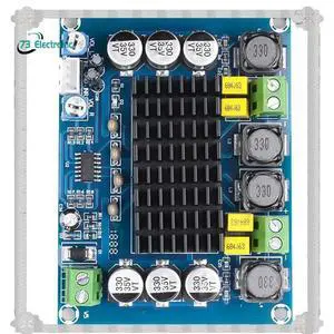 High Power 2X120w DC 12V 24V Audio Amplifier Board Dual Channel Stereo Digital For Speaker High Power 2X120w DC 12V 24V Audio Amplifier Board Dual Channel Stereo Digital For Speaker